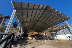 Subdere financia techado en multicancha del Centro Juvenil Mincha Norte de Canela